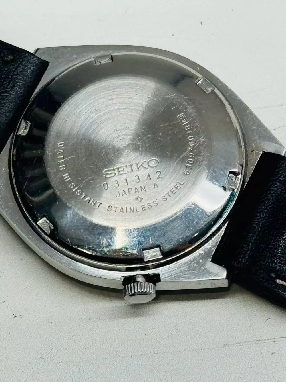 Vintage Seiko 5 Automatic 7009-6009 Day Date 36mm Japan Men’s Watch Running